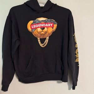 Men’s Legendary Drip Black Hoodie (Missing the pull string for the hood)